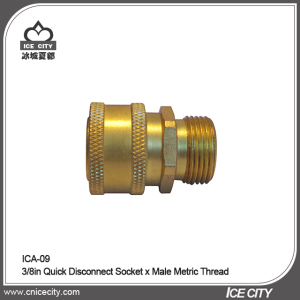 3/8in Quick Disconnect Socket x Male Metric Thread