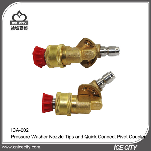 Pressure Washer Nozzle Tips and Quick Connect Pivot Coupler ICA-002
