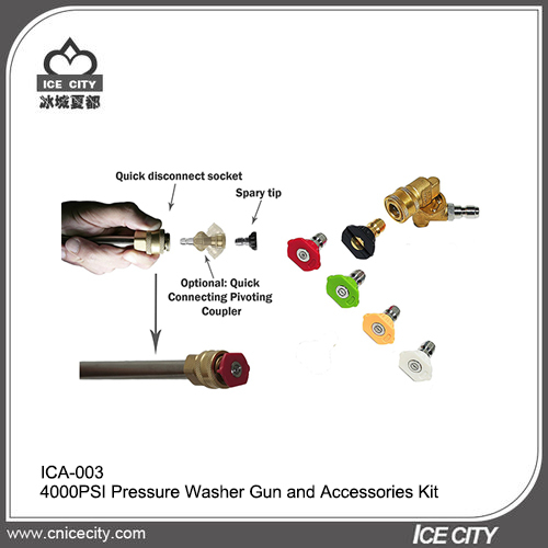 4000psi Pressure Washer Gun and Accessories Set ICA-003