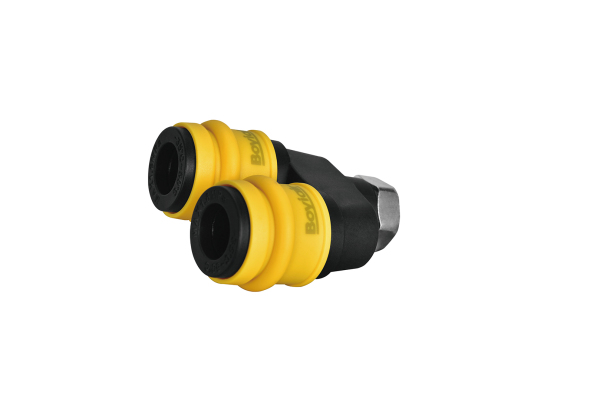 Plastic steel fast circular two-way pipe Plastic steel fast circular two-way pipe
