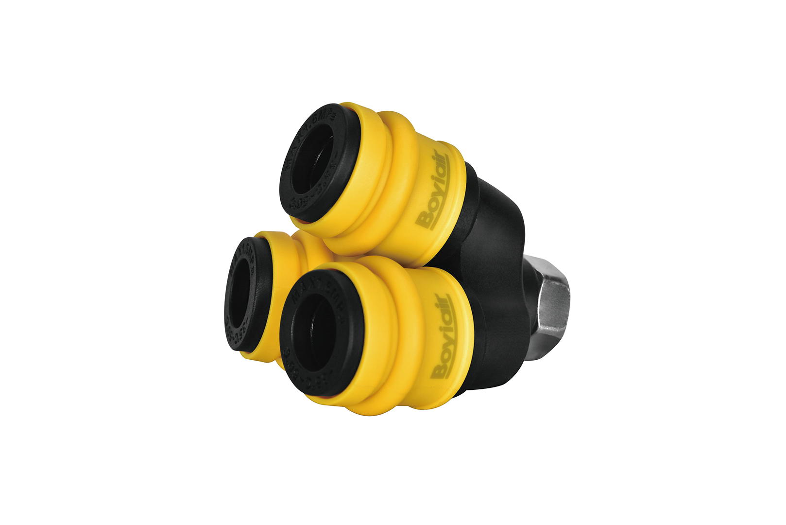 Plastic steel quick round tee Plastic steel quick round tee
