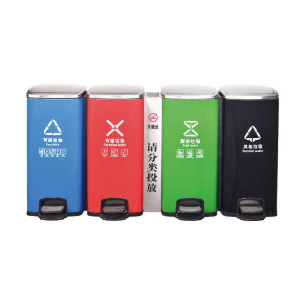 不锈钢垃圾桶 BSL50+50L