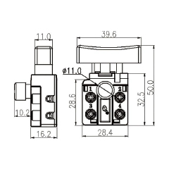 Trigger ON-OFF switch FA4-10/2D-A8