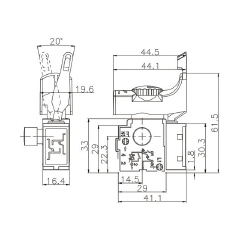 AC Speed Switch FA2-6/1BEK-78