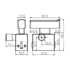 Trigger ON-OFF switch FA2-5/2B-A21