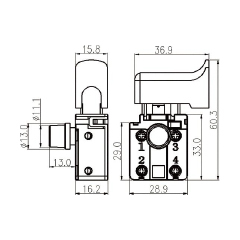 Trigger ON-OFF switch FA3-10/2D-A27