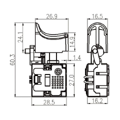 DC Speed Switch FA8-16/8-A21