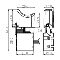 DC Brushless Signal Switch FA8-16/10-A19