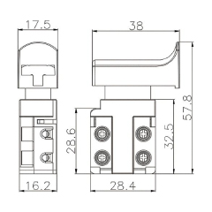 Trigger ON-OFF switch FA2-5/2D-38