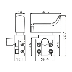 Trigger ON-OFF switch FA2-5/2D-26