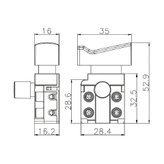 Trigger ON-OFF switch FA2-5/2D-35