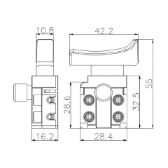 Trigger ON-OFF switch FA2-5/2D-36