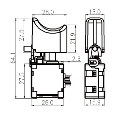 DC Brushless Signal Switch FA8-16/6-A19