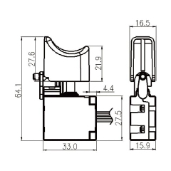 DC Brushless Signal Switch FA8-16/11-A19