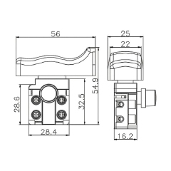 Trigger ON-OFF switch FA2-5/2D-29