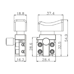 Trigger ON-OFF switch FA2-5/2D-16