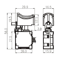 DC Brushless Signal Switch FA8-16/6-A20