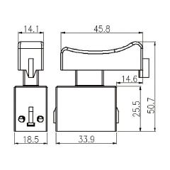 Trigger ON-OFF switch FA2-5/2B-A32