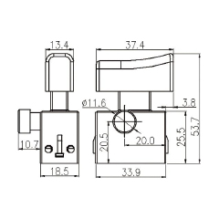 Trigger ON-OFF switch FA2-5/2B-A23