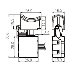 DC Brushless Signal Switch FA8-16/10-A20