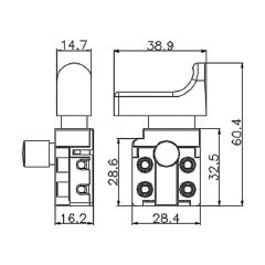 Trigger ON-OFF switch FA2-5/2D-17