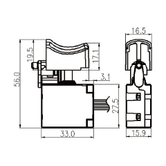 DC Brushless Signal Switch FA8-16/11-A20