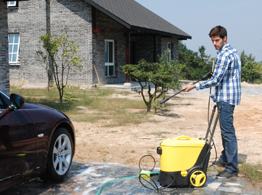 How to use high pressure cleaner
