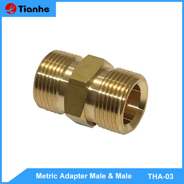 Metric Adapter Male & Male