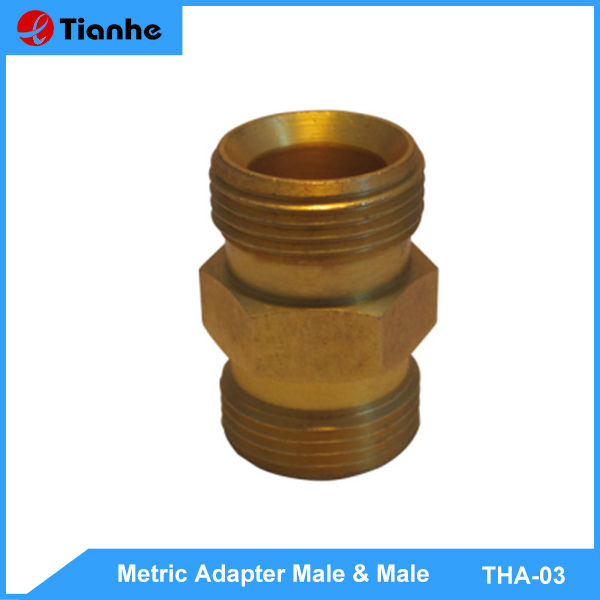 Metric Adapter Male & Male