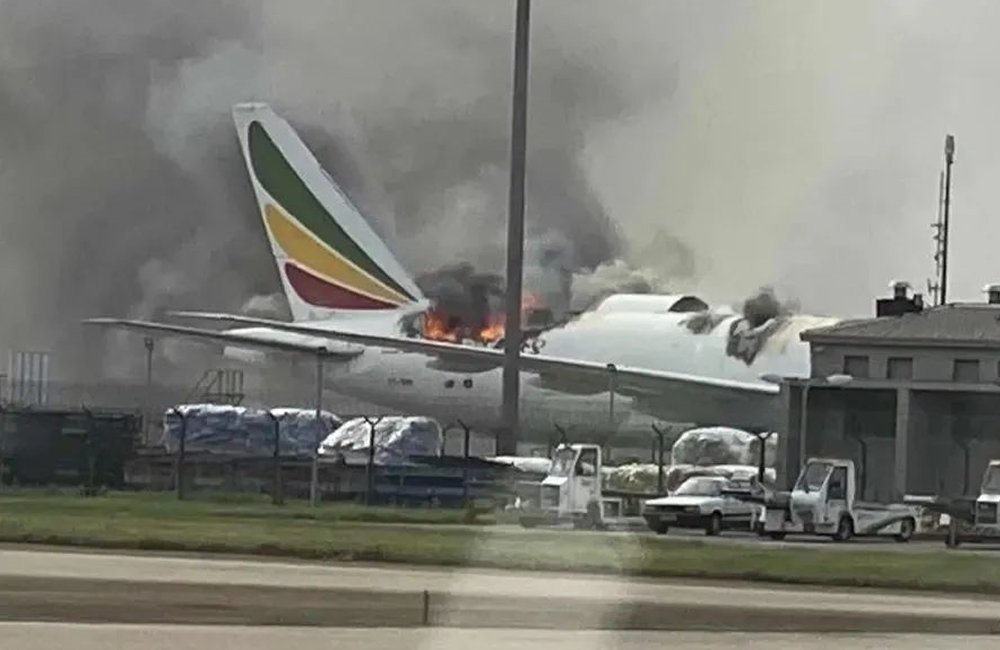 埃塞航价值23亿元全货机在浦东机场起火烧毁，调查结果公布！
