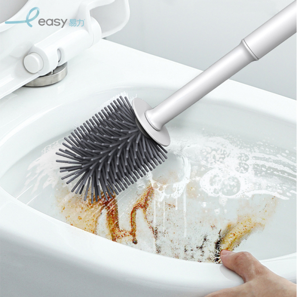Household Plastic Bathroom Cleaning TPR Toilet Brush and Holder