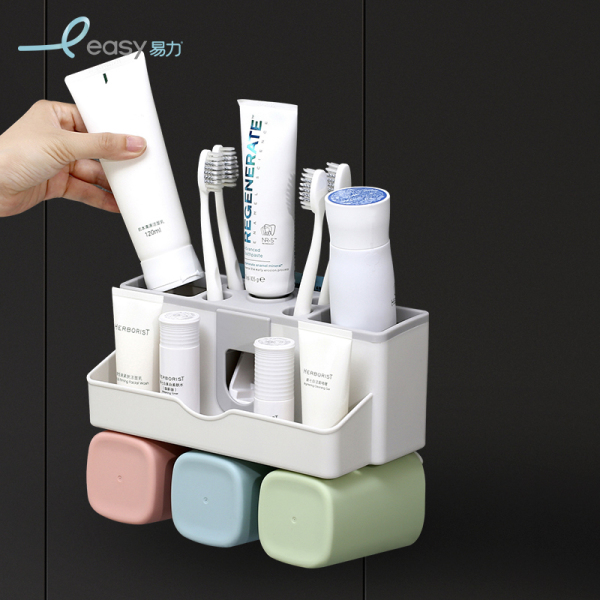 Household Multi-fuctional Toothbrush Holder Toothpaste Squeezer  Tooth Brush Holder 01