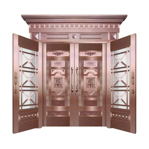 Copper entrance door FY-CPD11