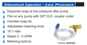 Chemical Injector-Low Pressure