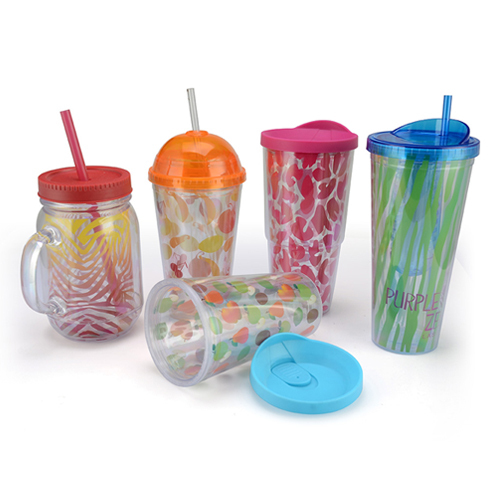  win win plastic mug  AM-PC208