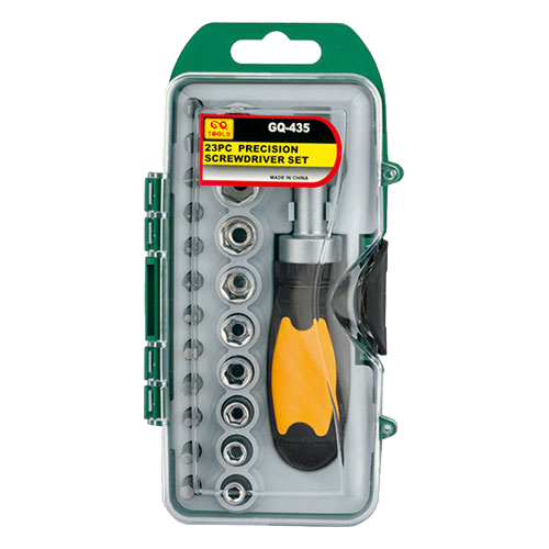 Ratchet type combination screwdriver 