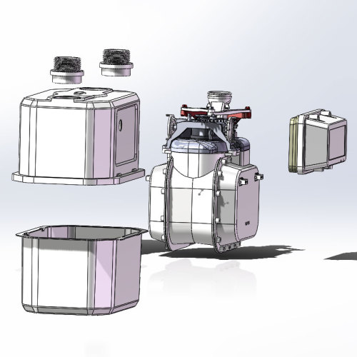 Complete table assembly 