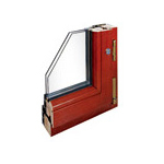 Aluminum wood doors and Windows HMLM-901