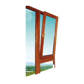 Aluminum wood doors and Windows HMLM-916