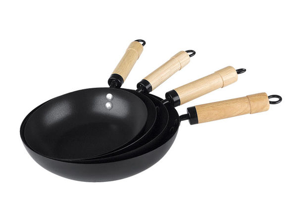 carbon steel wok HC-J032