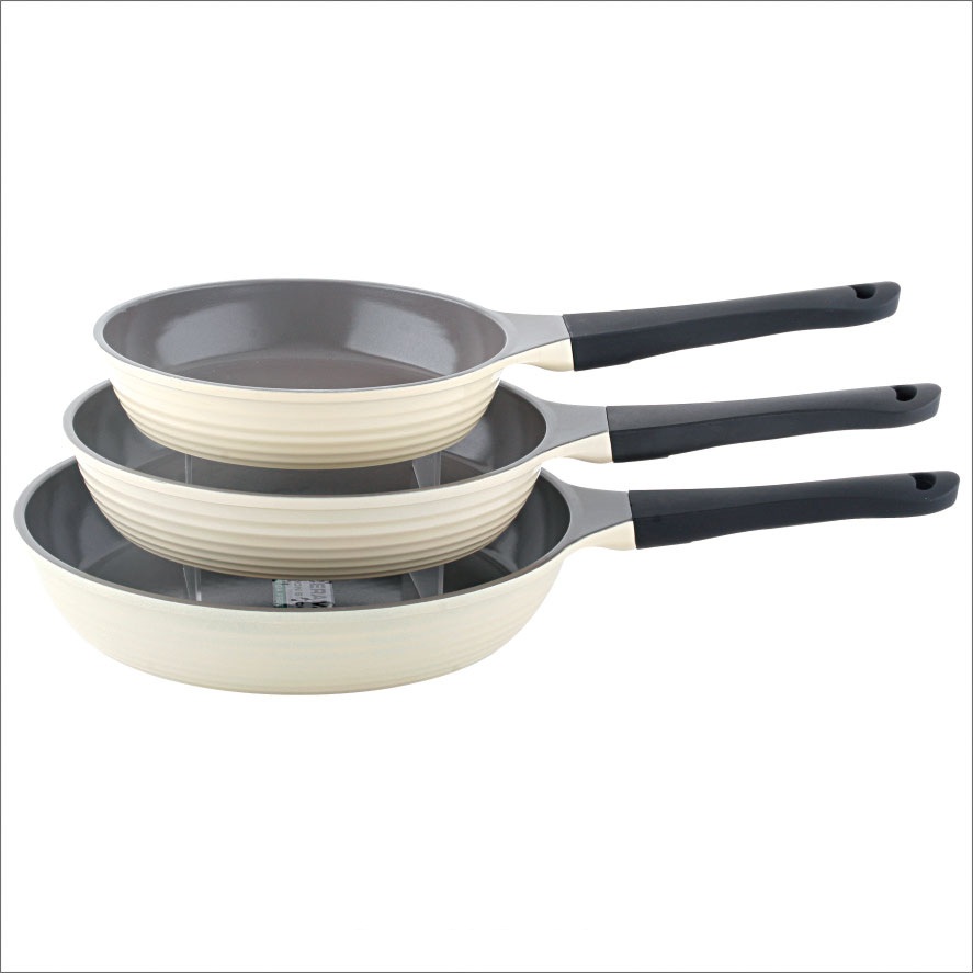 new ceramic frying pan 3pcs setHC-YZ153