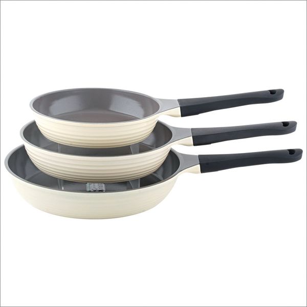 new ceramic frying pan 3pcs set HC-YZ153