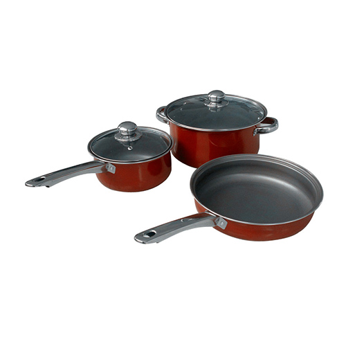 5pcs Carbon Steel Cookware Set HY-A001A