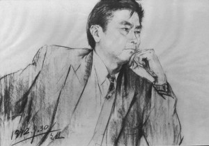 陈历谋先生肖像 1992年作