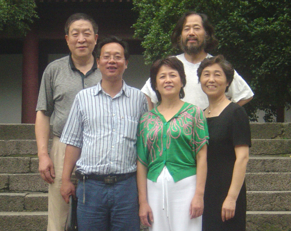 与浙江朋友余厅、余夫人、陈局、张总