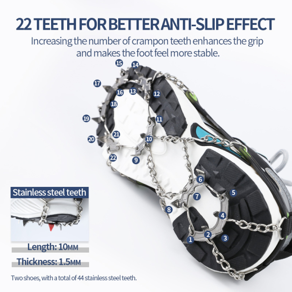 Snown Leopard Crampons 22 XB-22