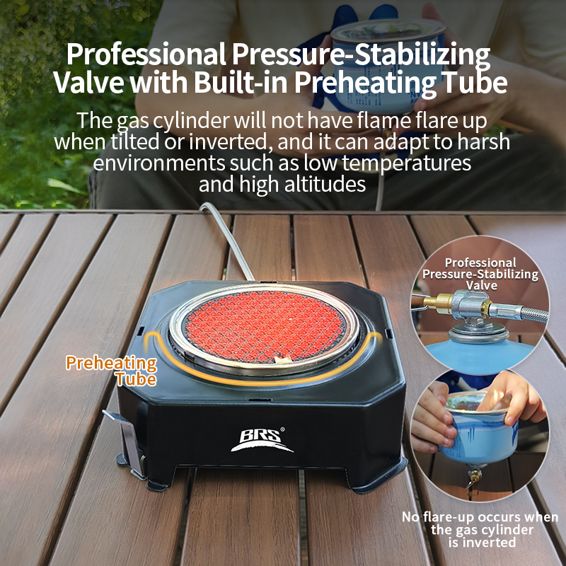 Infrared Pressure-stabilized Stove BRS-K007