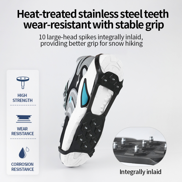 Integrated Rubber and Nail Crampon XB-10