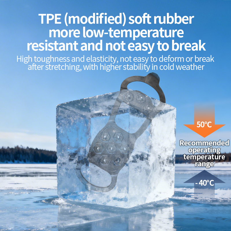 Integrated Rubber and Nail Crampon XB-10