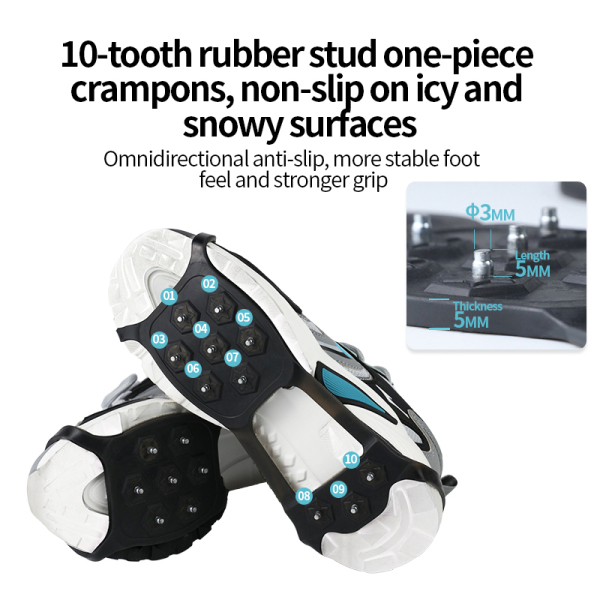 Integrated Rubber and Nail Crampon XB-10